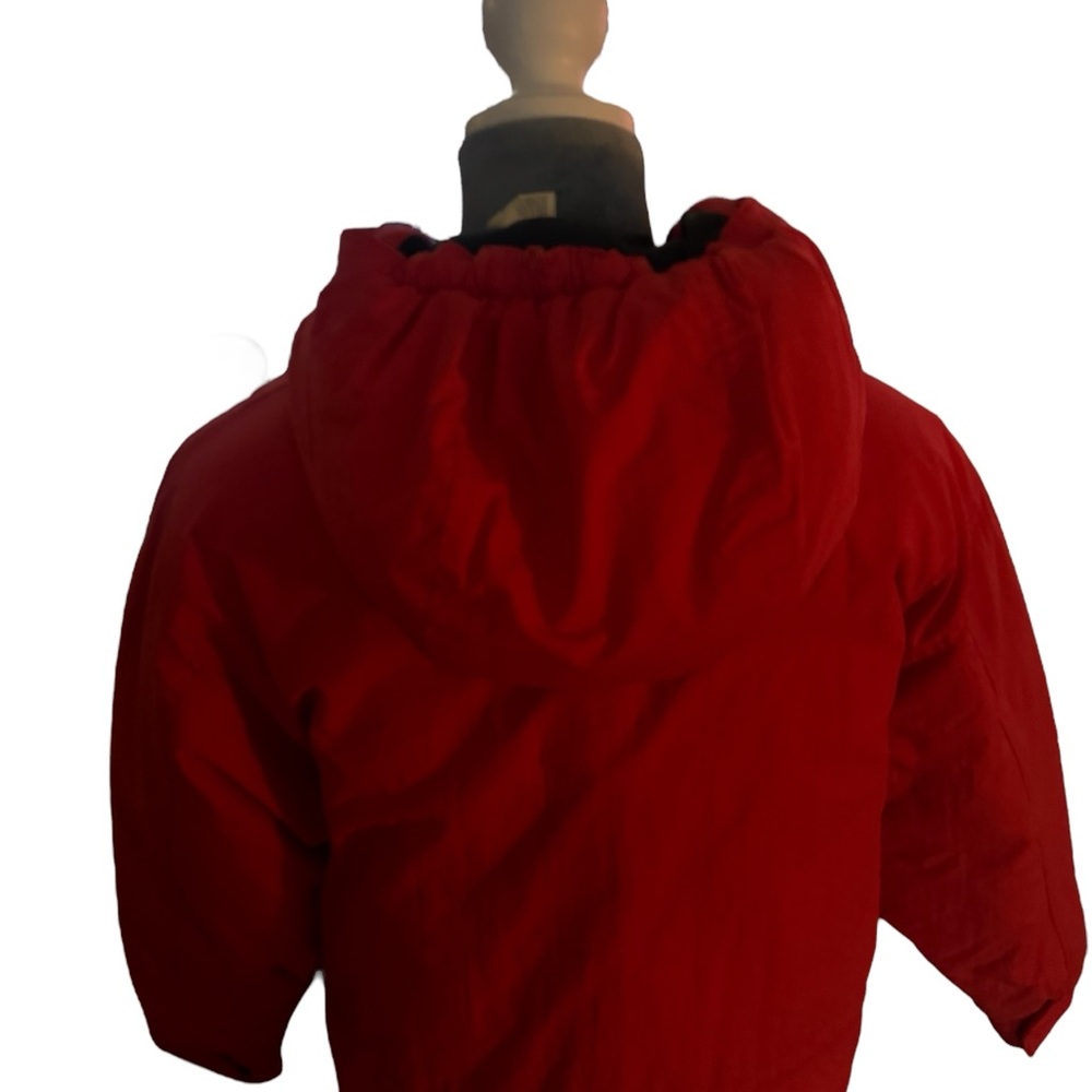 Women's Bold Red Ski Jacket - Picture 6 of 11